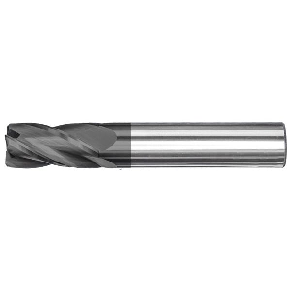 1/2x1x1/2x3 2FL .125 Corner Radius Endmill, PowerA